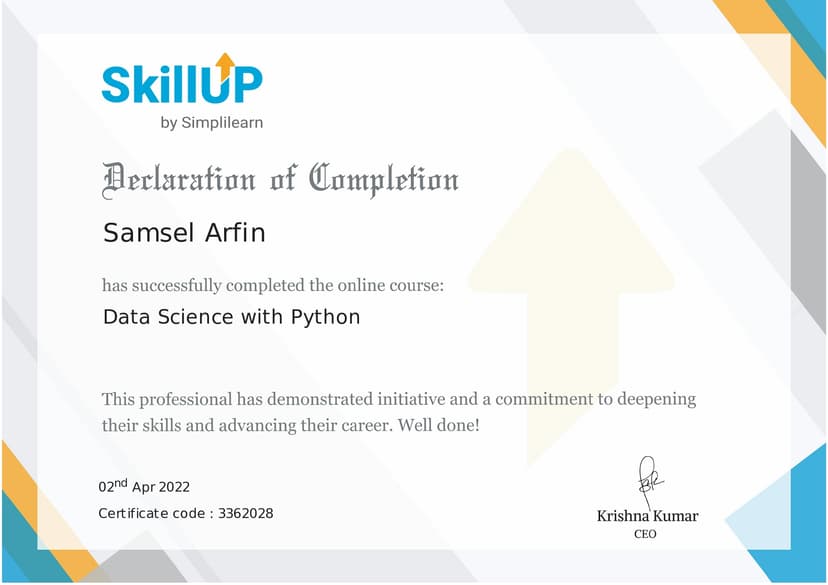 Data Science with Python